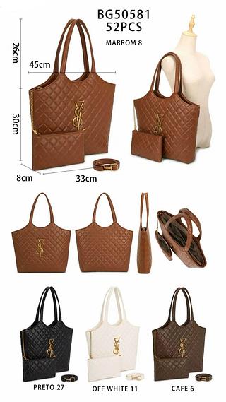 Bolsa feminina grande ( pacote mais barato