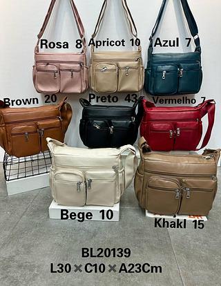 bolsa transversal média( pacote cada um fazer R$30