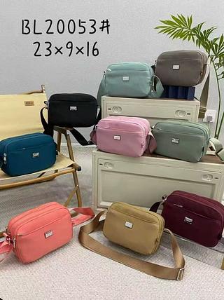 Bolsa transversal de tecido qualidade bom (pacote cada um fazerR$ 23