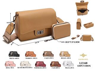 Bolsa pequeno com kit carteira junto (pacote cada um fazer R$29