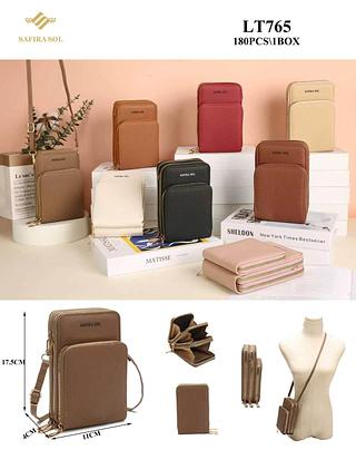 Bolsa de celular três zíper ( pacote cada um fazer R$ 16