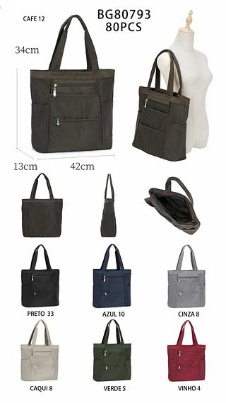 Bolsa grande nylon (pacote cada um fazer R$58