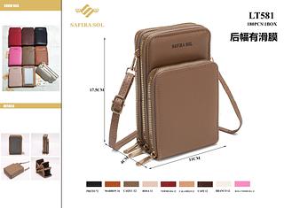 Bolsa celular três zíper((Pacote cada um fazer R$18