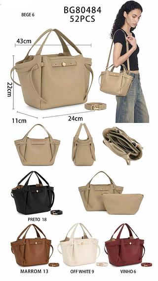 Bolsa feminina média ( pacote mais barato