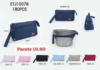 Estojo feminina (pacote cada um R$19.8 Só vende pacote