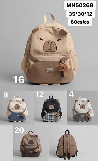 Mochila grande tecido qualidade bom ( pacote cada um fazer R$48