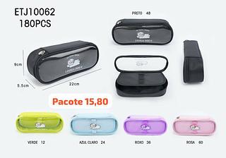 Estojo feminina (pacote cada um R$15.8 Só vende pacote