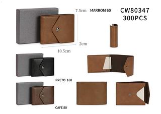 Carteira masculino (pacote cada um fazer R $11 (com 15pcs