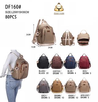 Mochila média Material nylon (pacote mais barato