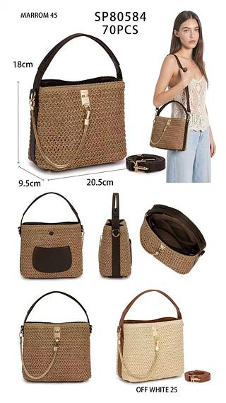 Bolsa de verão palha (pacote mais barato
