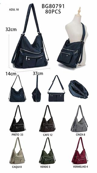 Bolsa grande materiał nylon ( pacote cada um fazer R$58
