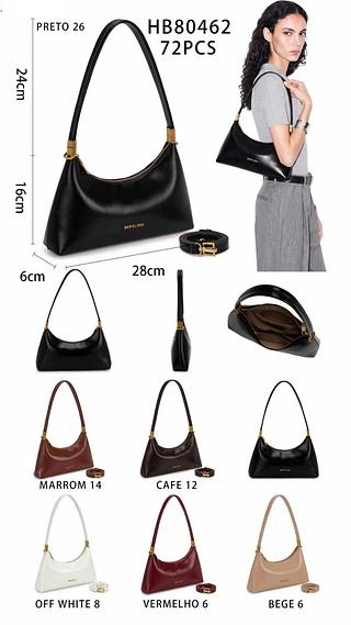 Bolsa feminina média com qualidade bom ( pacote mais barato