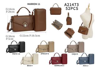 Bolsa feminina com carteira junto ( pacote mais barato