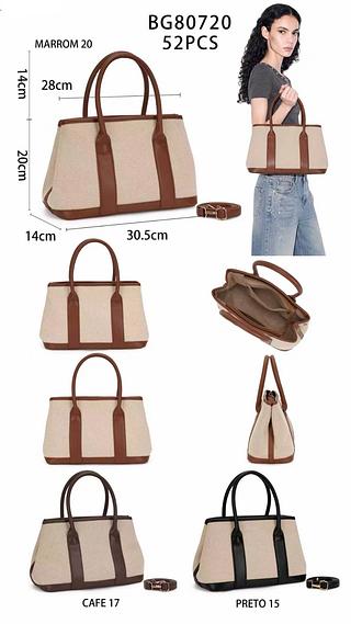 Bolsa feminina média ( pacote mais barato