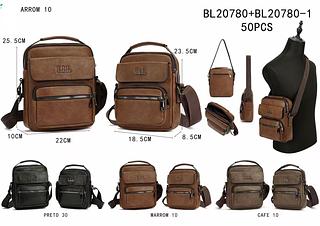 Bolsa masculino com kit 2 ( pacote mais barato