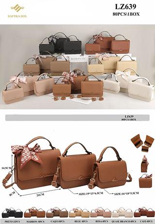 Bolsa com kit 3 ( pacote mais barato