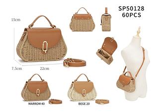 Bolsa pequeno de palha ( pacote mais barato