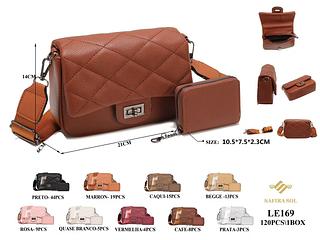 Bolsa com kit carteira (Pacote cada um fazer R$29