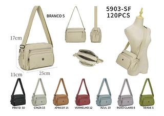 Bolsa transversal nylon ( pacote mais barato