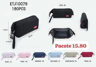 Estojo feminina (pacote cada um R$15.8 Só vende pacote