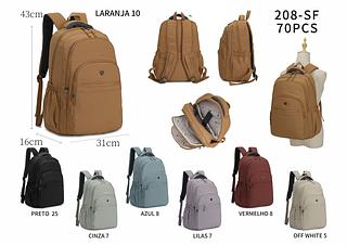 Mochila grande tecido qualidade bom ( pacote cada um fazer R$62