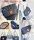 Bolsa jeans ( pacote cada um fazer R$23