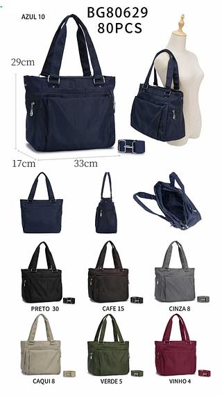 Bolsa grande materiał nylon (( pacote cada um fazer R$58