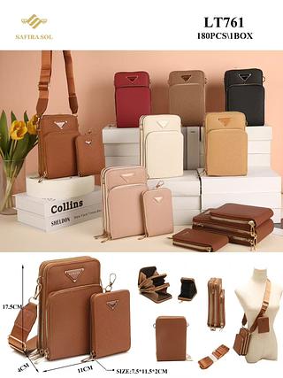 Bolsa celular com porta cartão junto (pacote cada um Fazer R$23