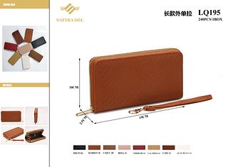 Carteira um zíper grande (pacote cada um fazer R$10