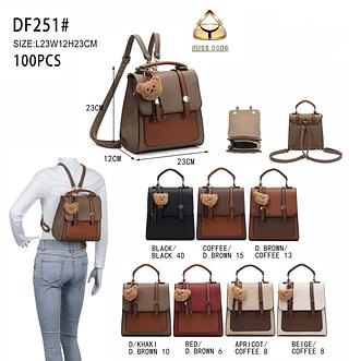 Bolsa média vila mochila (pacote mais barato