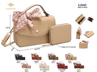 Bolsa pequeno com kit carteira ((pacote cada um fazer R$28