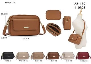 Bolsa transversal média (pacote mais barato