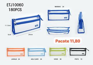 Estojo feminina (pacote cada um R$11.8 Só vende pacote