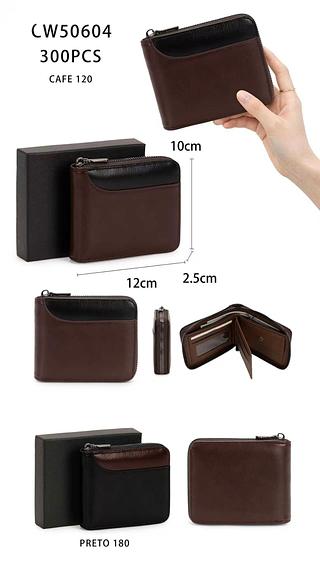 Carteira masculino (pacote cada um fazer R $14(com 15pcs