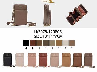 Bolsa celular Três zíper (pacote cada um Fazer R$16