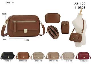 Bolsa transversal média (pacote mais barato