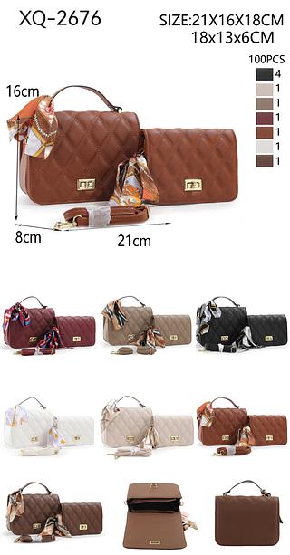 Bolsa com kit 2 tudo cabe celular (pacote cada um fazer R$42