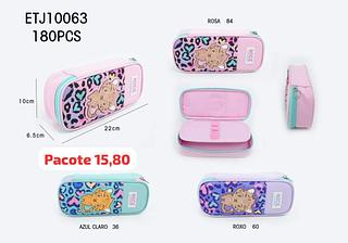 Estojo feminina (pacote cada um R$15.8 Só vende pacote