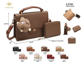Bolsa com kit Porta cartão junto (pacote cada um fazer R$27---15 PCS