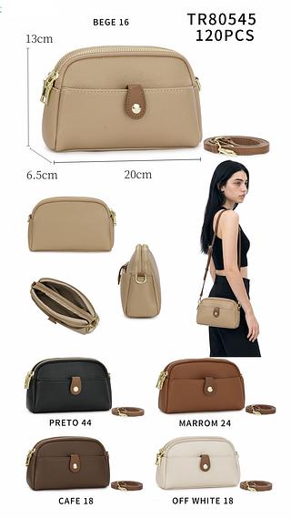 Bolsa pequeno com dois zíper ( pacote cada um fazer R$: 28
