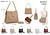 Bolsa média feminina ( pacote mais barato