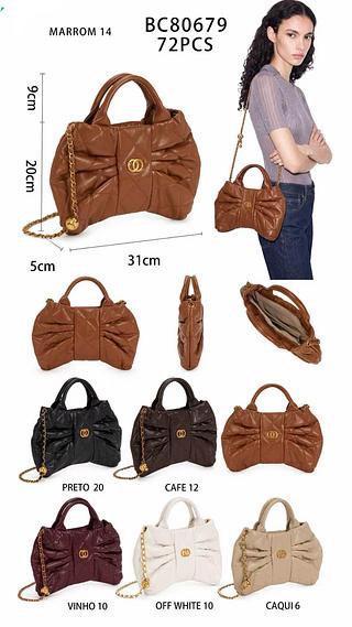 Bolsa feminina média (pacote mais barato