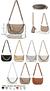 Bolsa feminina (pacote mais barato