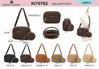 Bolsa média com porta moeda junto (pacote cada um fazer R$30