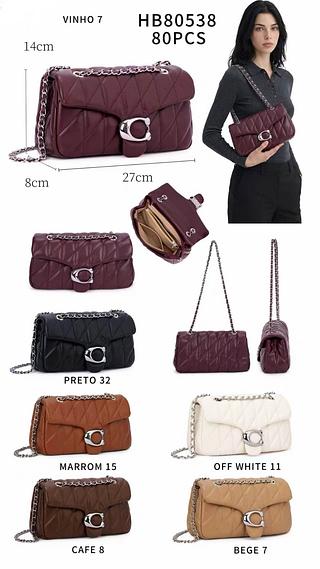 Bolsa média feminina ( pacote mais barato