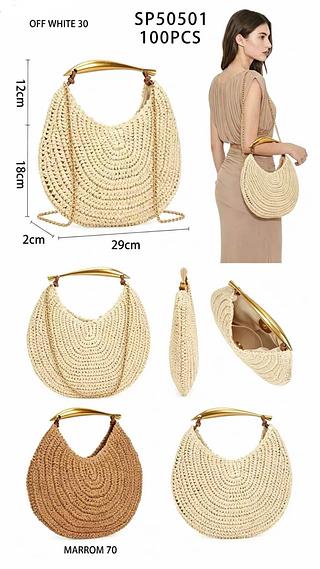 Bolsa de verão palha (pacote mais barato