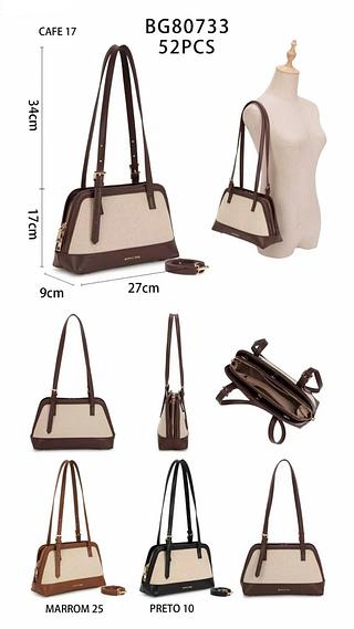 Bolsa feminina média com qualidade bom ( pacote mais barato