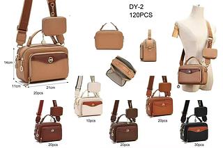 Bolsa feminina com porta cartão junto( pacote cada um fazer R$