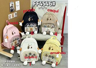 Mochila média Qualidade bom(pacote mais barato