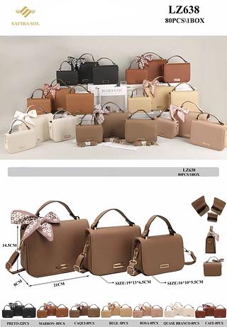 Bolsa com kit 3 ( pacote mais barato